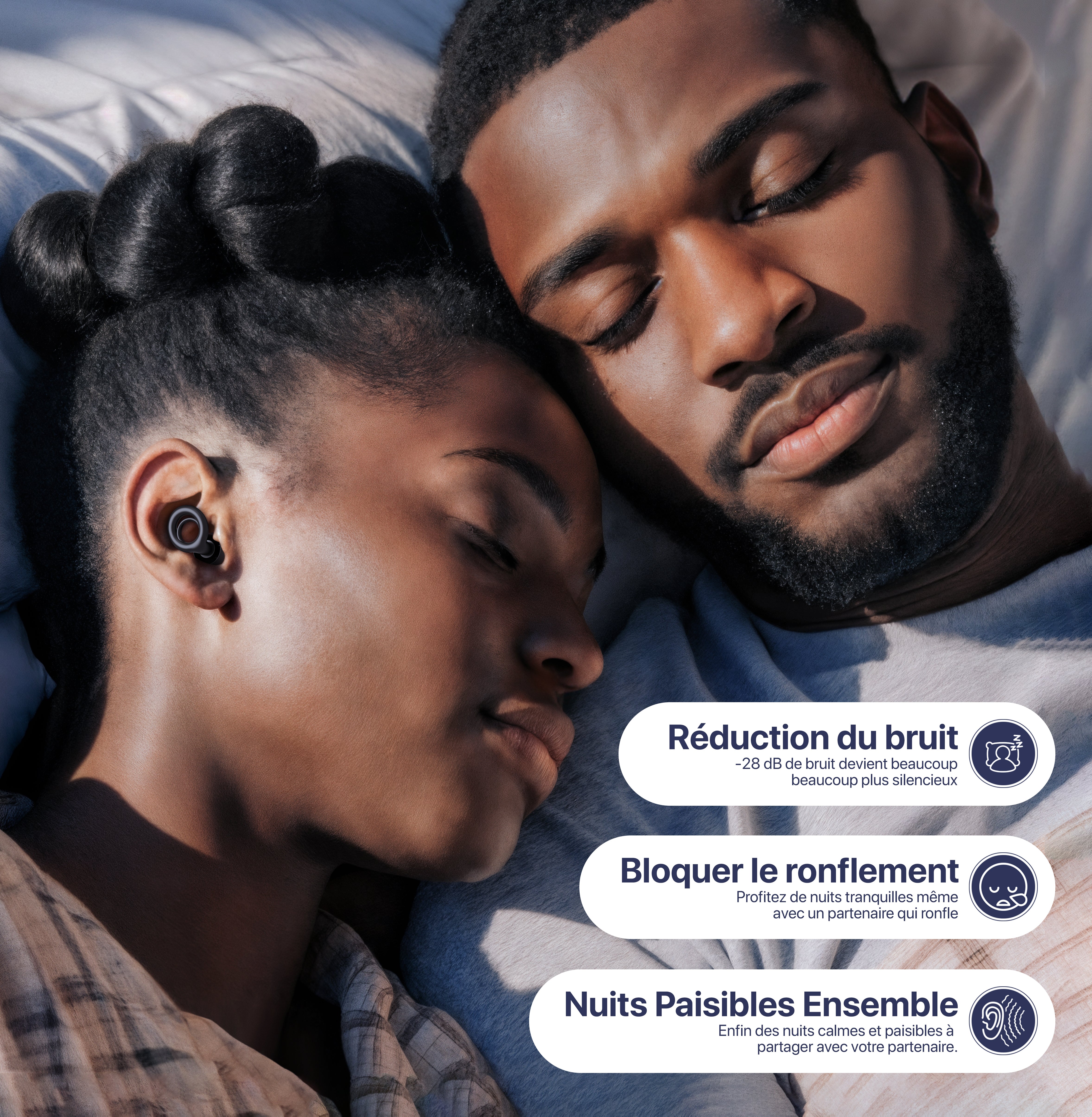 Bouchons d’oreille pour dormir – Octepa