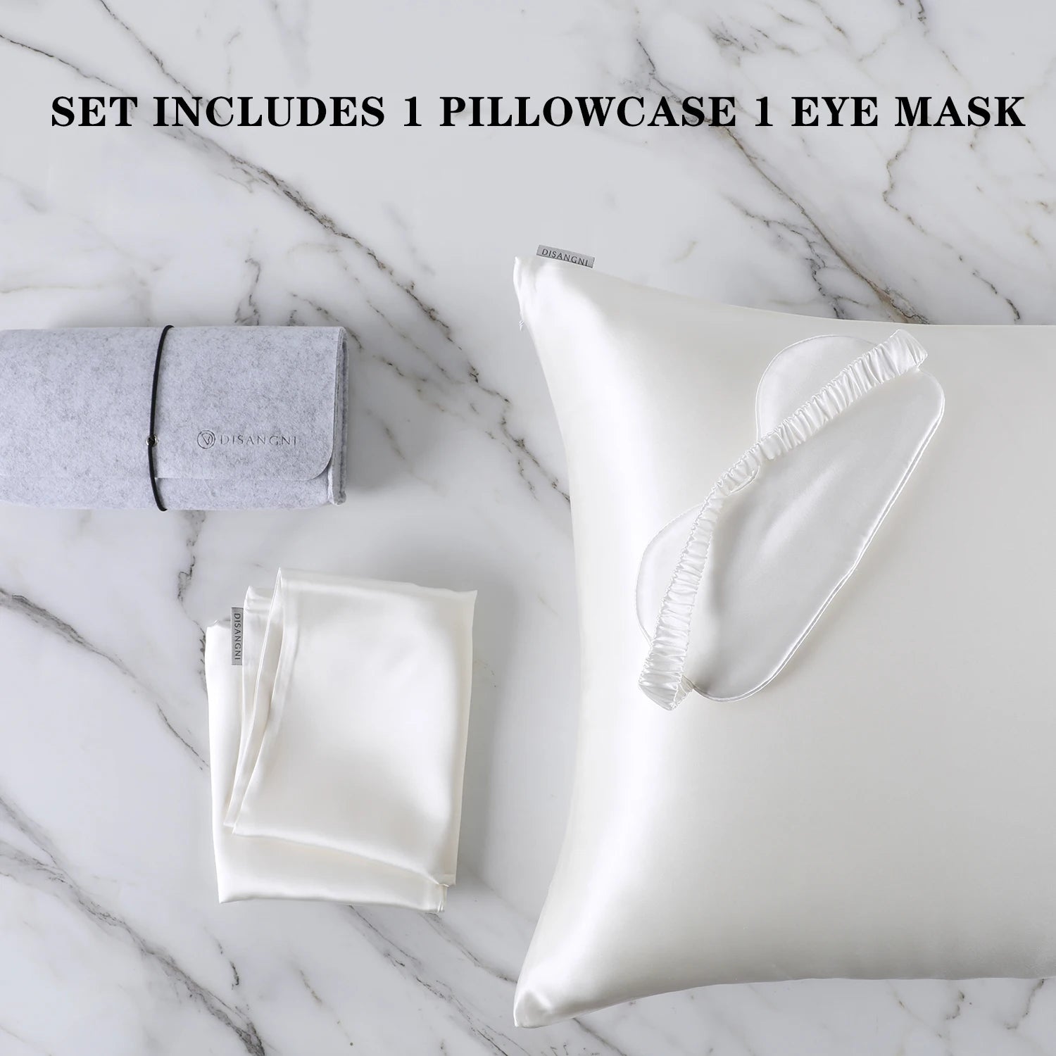 Taie d'oreiller en soie premium