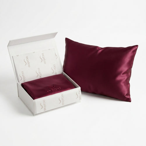 Taie d'oreiller en soie premium
