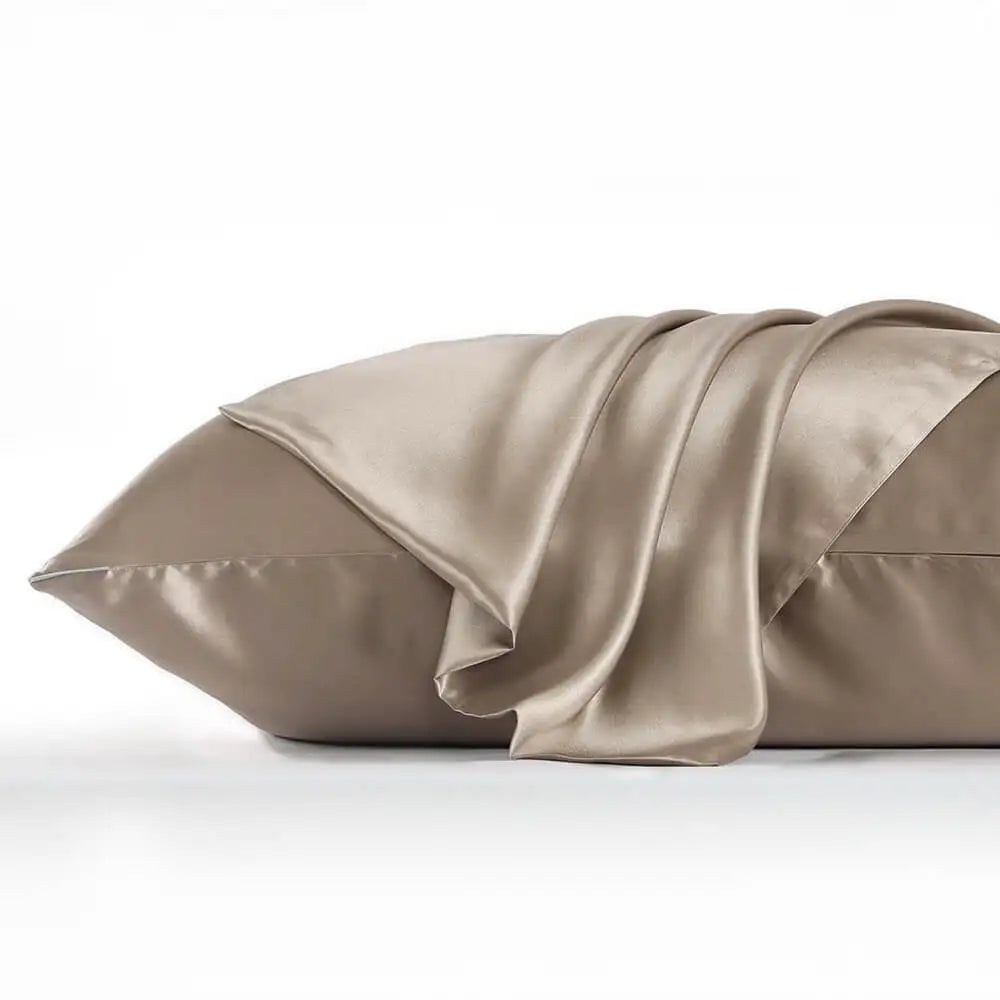 Taie d'oreiller en soie premium