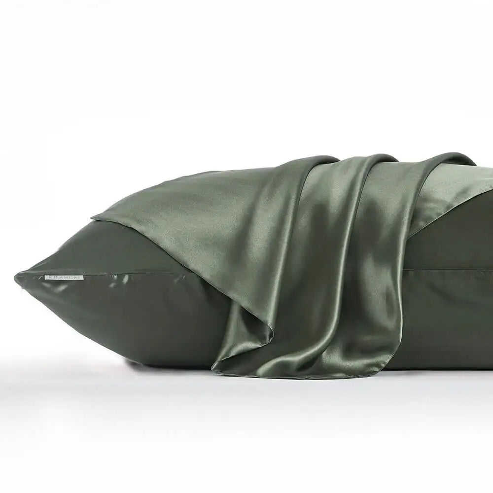 Taie d'oreiller en soie premium