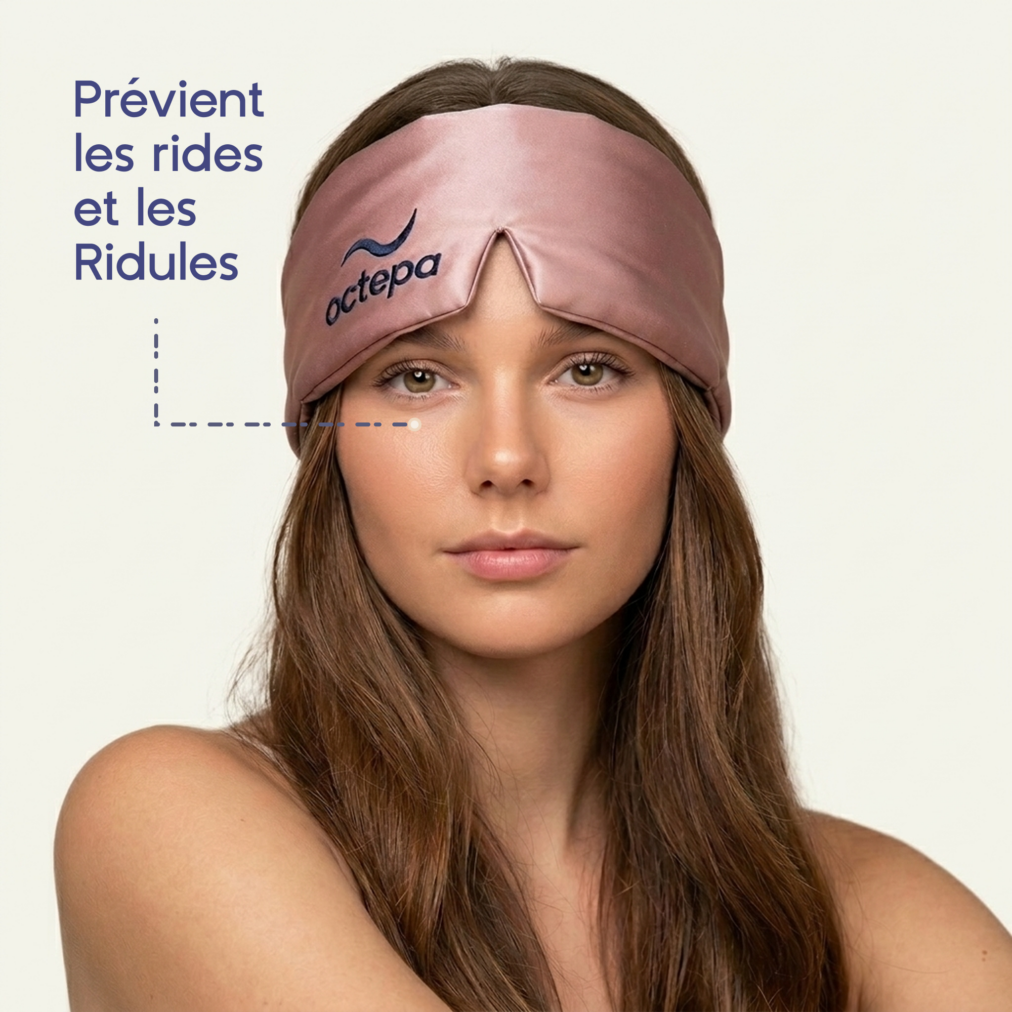 Le masque de nuit anti-âge en soie