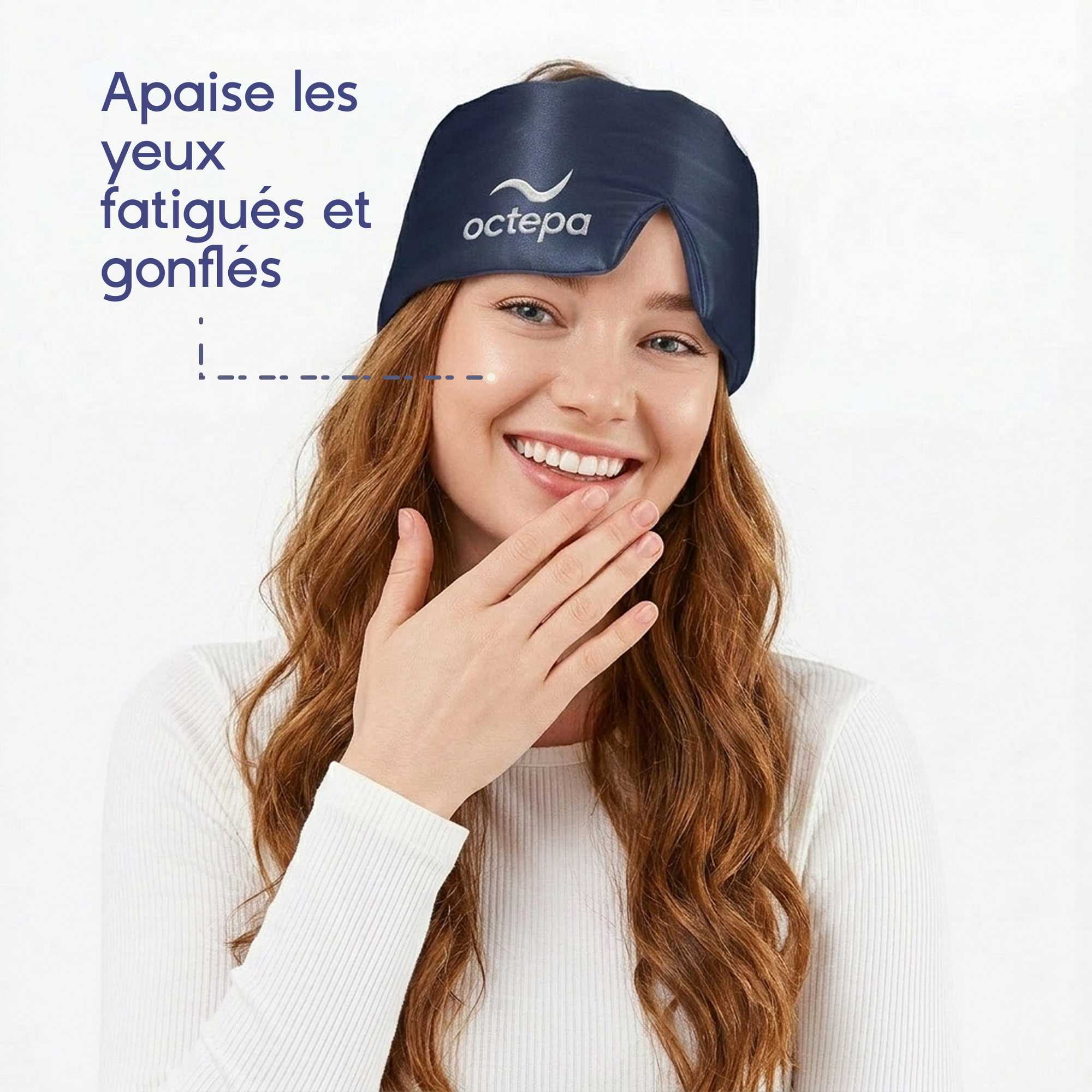 Le masque de nuit anti-âge en soie