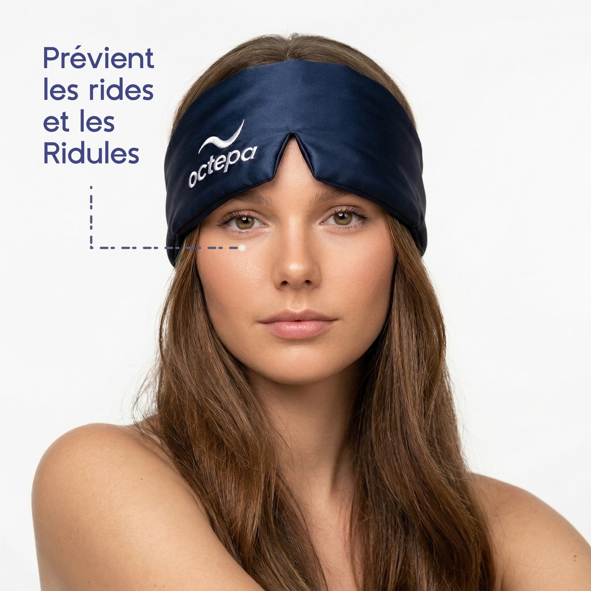Le masque de nuit anti-âge en soie